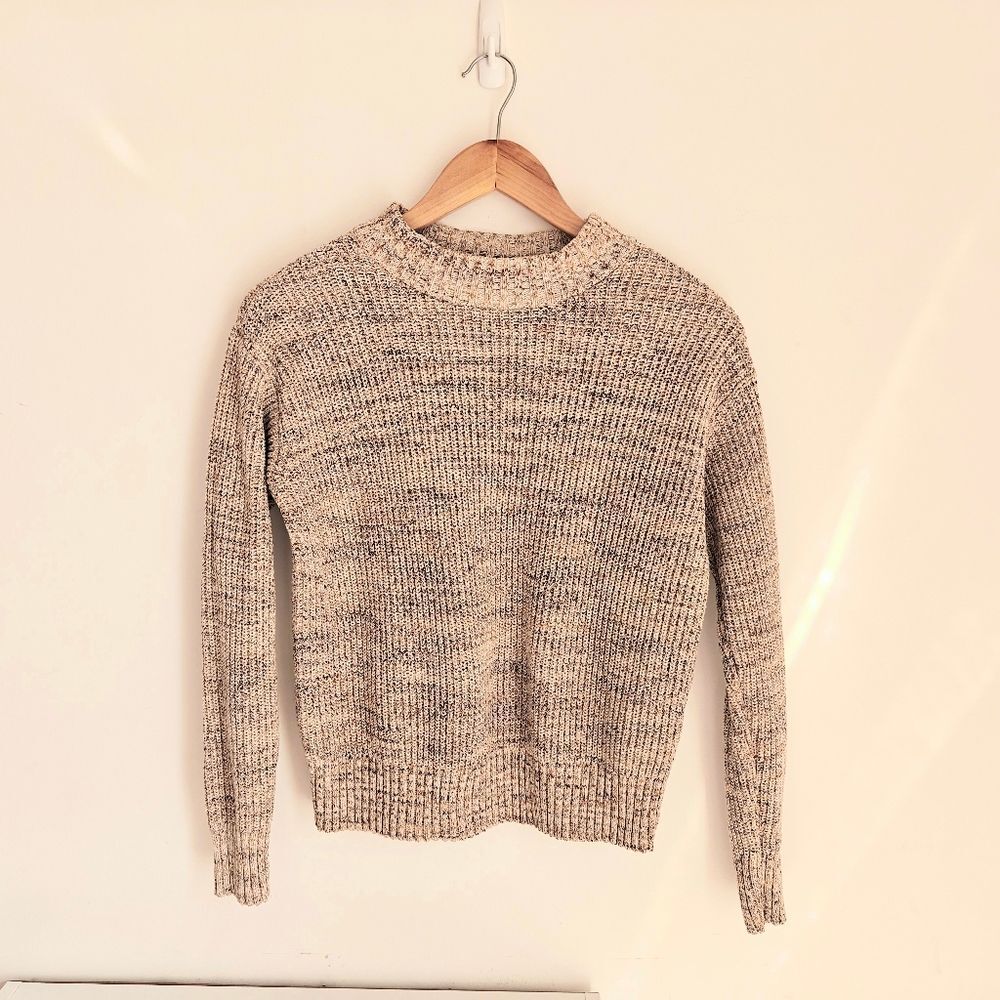 Style & Co. Women's Brown Marled Sweater Size XS